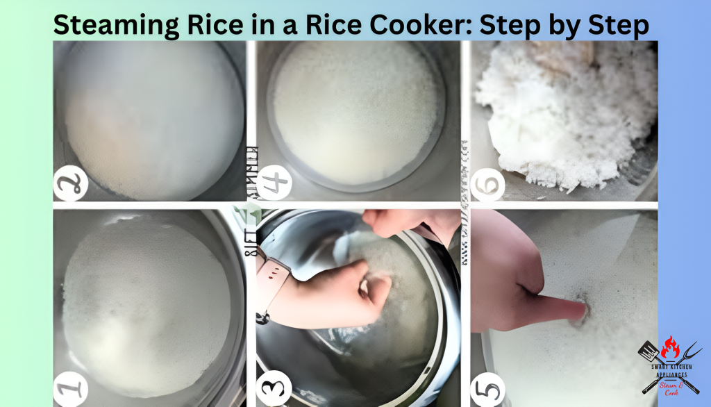 Steaming Rice in a Rice Cooker: Step by Step