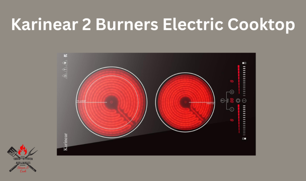 Karinear 2 Burners Electric Cooktop